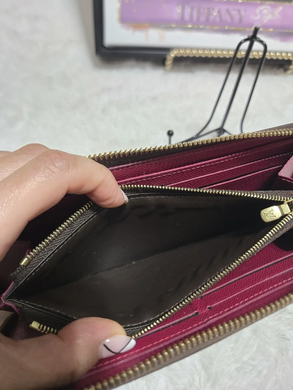 Louis Vuitton LV Monogram Clemence Wallet EUC